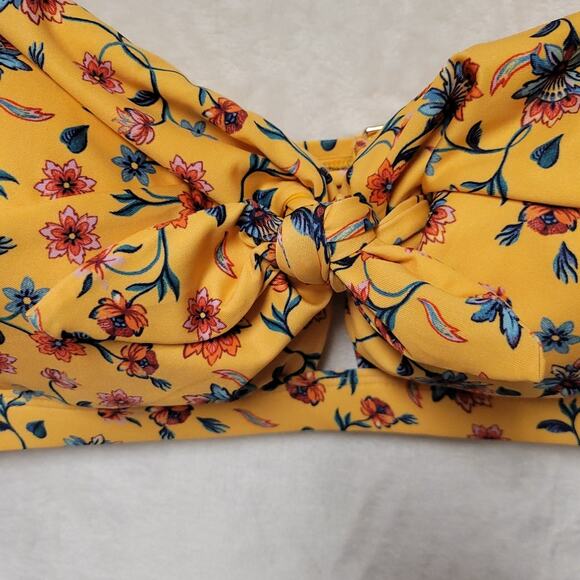 NWOT ModCloth Bikini Top Santa Barbara Saturdays Pin UP Cottage Core Retro SZ 2X - Picture 2 of 7